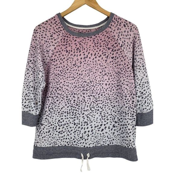 Women’s Lounge Sleep Top Size Small 1774 Simply Vera Wang Raglan Cozy - Picture 8 of 12